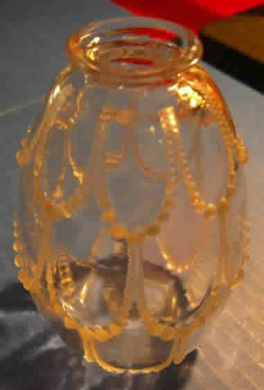 Rene Lalique Vase Perles