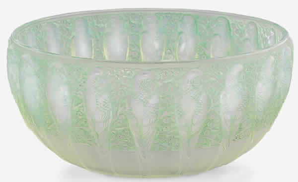 Rene Lalique Bowl Perruches