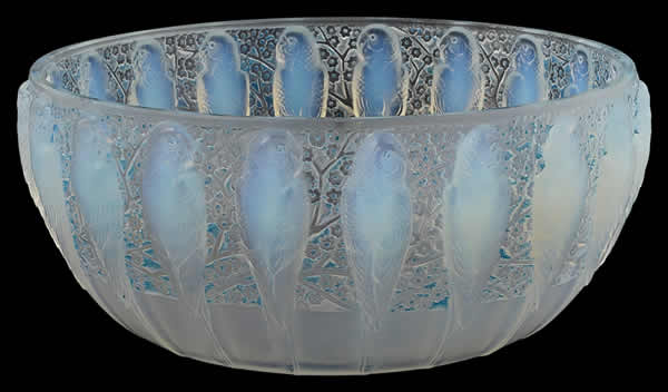 Rene Lalique Bowl Perruches