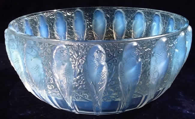 Rene Lalique Bowl Perruches