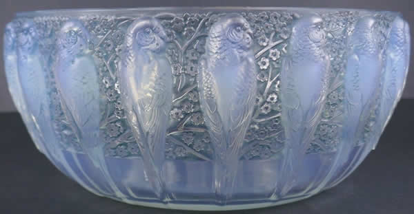 Rene Lalique Bowl Perruches