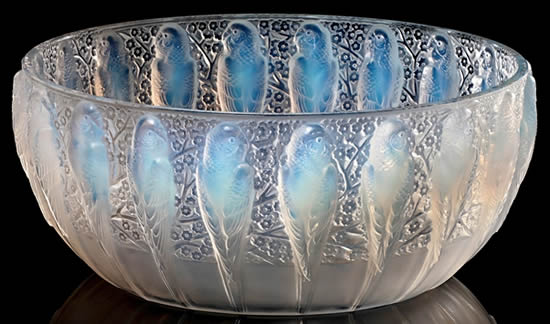 Rene Lalique Bowl Perruches