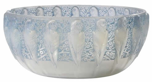 Rene Lalique Bowl Perruches