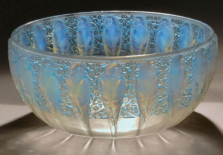 Rene Lalique Bowl Perruches