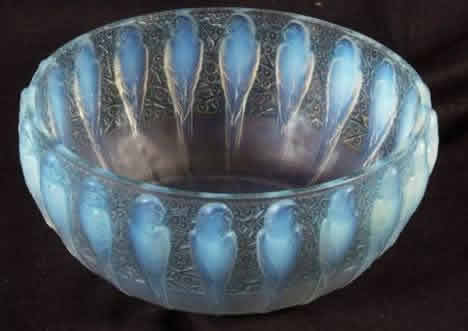 Rene Lalique Bowl Perruches