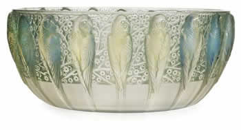 Rene Lalique Bowl Perruches