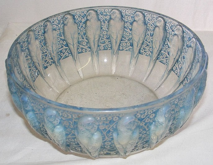Rene Lalique Bowl Perruches
