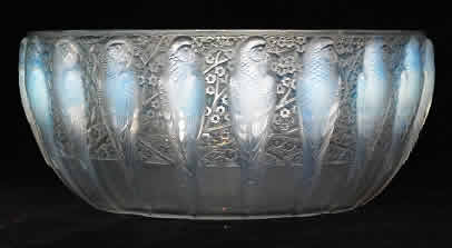 Rene Lalique Fruit Bowl Perruches