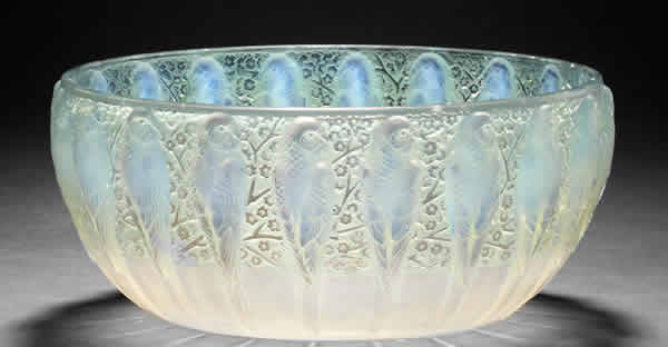 Rene Lalique Bowl Perruches
