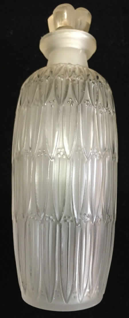 Rene Lalique Perfume Bottle Petites Feuilles
