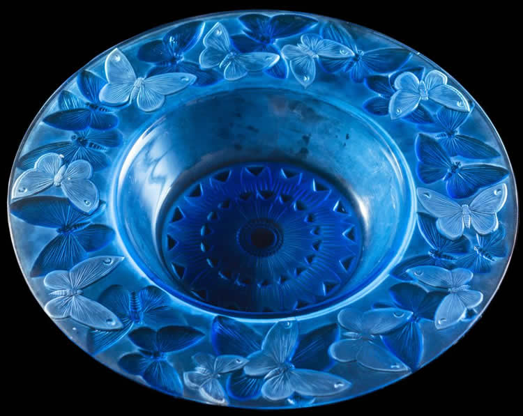 Rene Lalique Bowl Phalenes