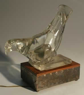 Rene Lalique Pigeon-2 Fountain Element