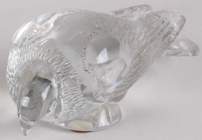 Rene Lalique Decoration Pigeon Verviers