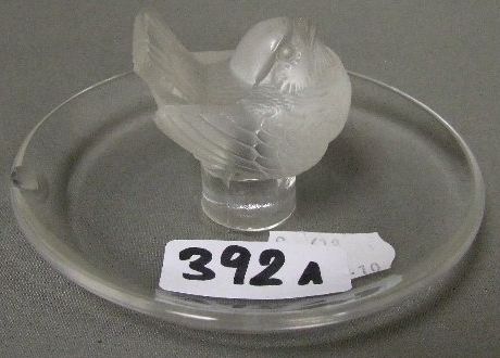 Rene Lalique Pinson Ashtray