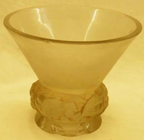 Rene Lalique Vase Pinsons
