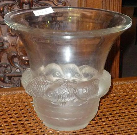 Rene Lalique Vase Piriac