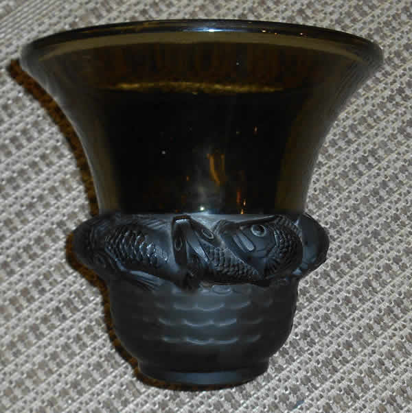 Rene Lalique Vase Piriac