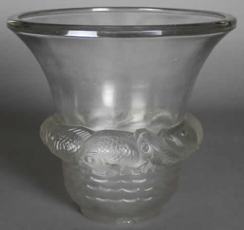 Rene Lalique Vase Piriac