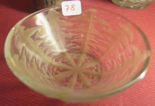 Rene Lalique Bowl Pissenlit