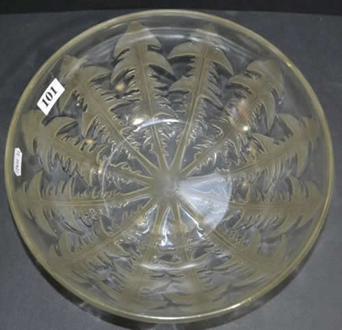Rene Lalique Bowl Pissenlit