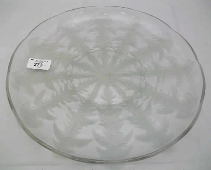 Rene Lalique Plate Pissenlit