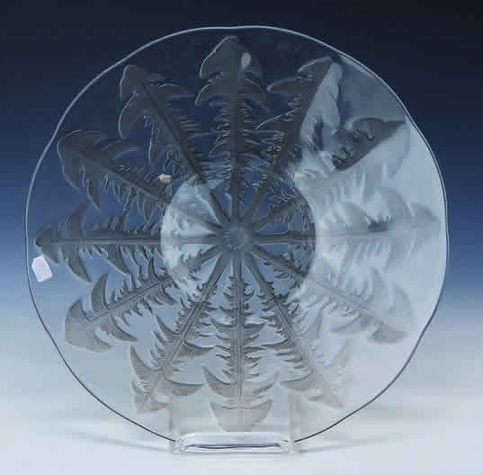 Rene Lalique Plate Pissenlit