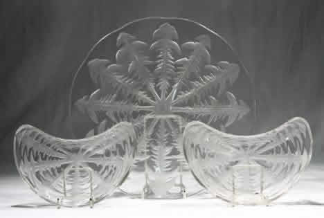 Rene Lalique Salad Set Pissenlit-1