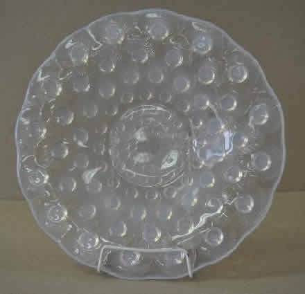 Rene Lalique Plate Plumes De Paon