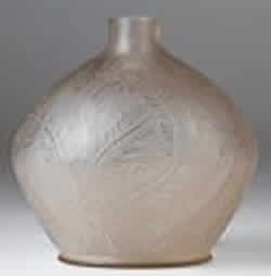 Rene Lalique Vase Plumes