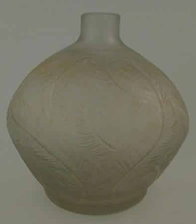 Rene Lalique Vase Plumes