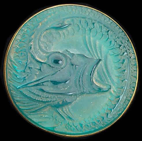 Rene Lalique Poisson Brooch