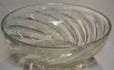 Rene Lalique Bowl Poissons
