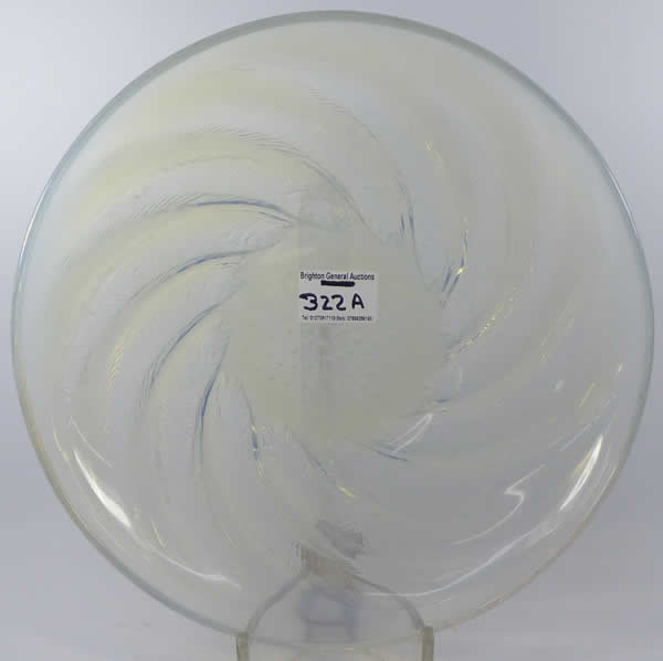 Rene Lalique Coupe Plate Poissons