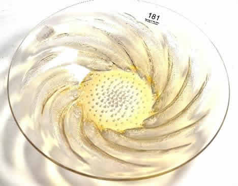 Rene Lalique Dish Poissons