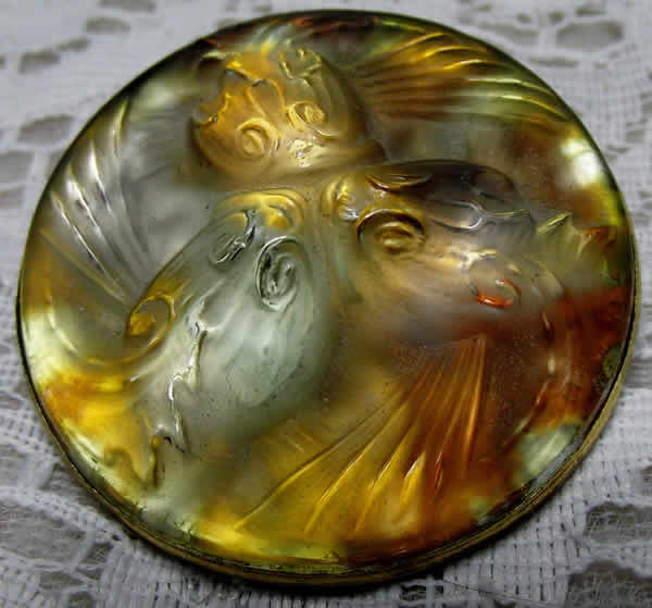 Rene Lalique Hatpin Poissons
