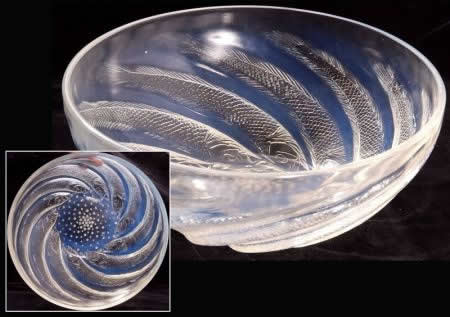 Rene Lalique Bowl Poissons