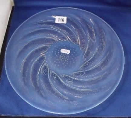Rene Lalique Plate Poissons