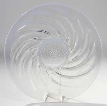 Rene Lalique Plate Poissons