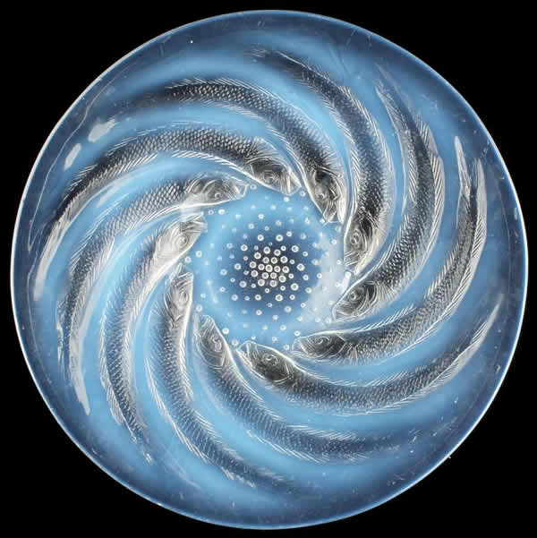 Rene Lalique Plate Poissons