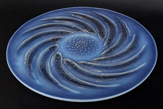 Rene Lalique Plate Poissons