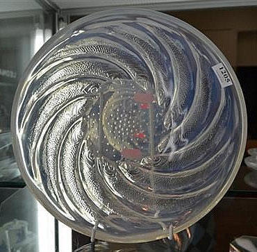 Rene Lalique Bowl Poissons
