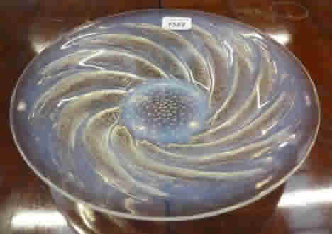 Rene Lalique Dish Poissons