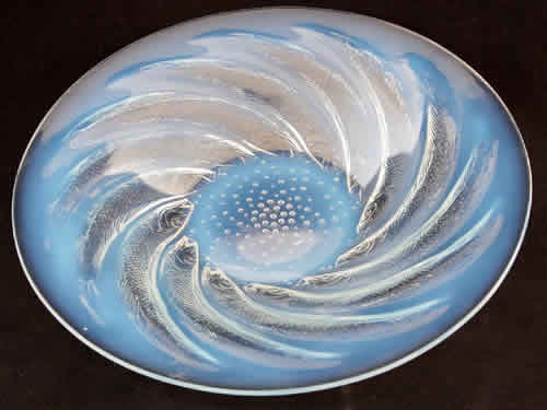 Rene Lalique Opalescent Bowl Poissons