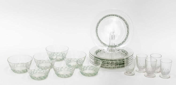 Rene Lalique Tableware Pouilly