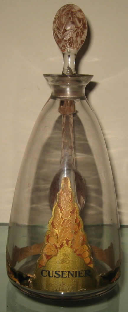Rene Lalique Decanter Prunelles