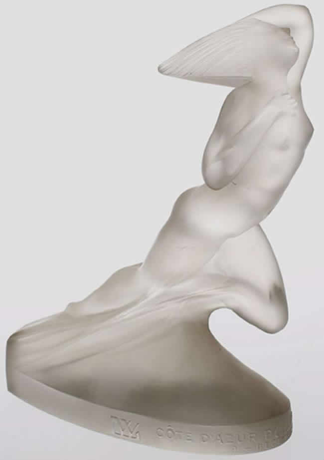 Rene Lalique Paperweight Pullman Express