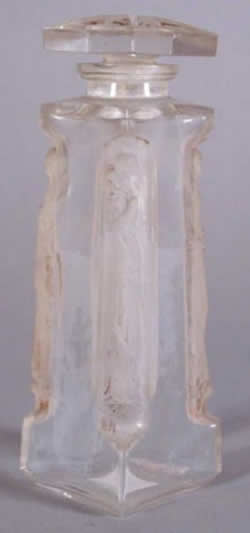 Rene Lalique Perfume Bottle Quatre Aigles