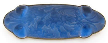 Rene Lalique Brooch Quatre Cabochons Bluets