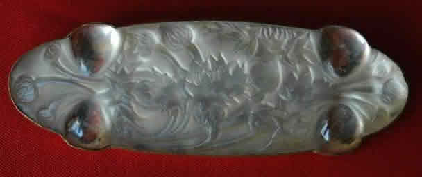 Rene Lalique Brooch Quatre Cabochons Bluets