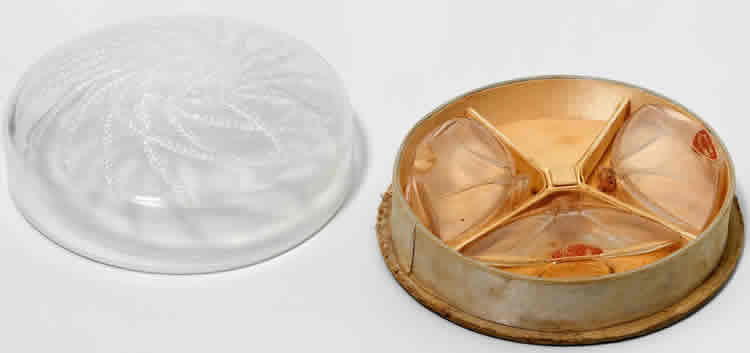 Rene Lalique Box Quatre Flacons